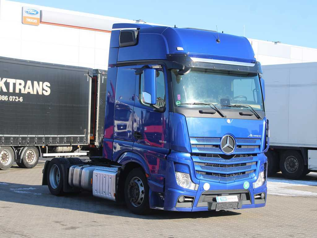 Mercedes-Benz Actros 1848, EURO 6, LOWDECK, PNEU 80% - Tractor unit: picture 3 Mercedes-Benz Actros 1848, EURO 6, LOWDECK, PNEU 80% - Tractor unit: picture 3