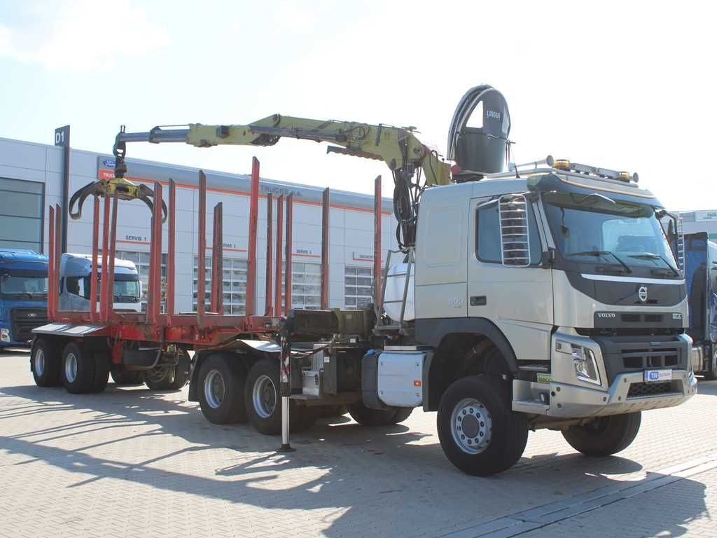 Volvo FMX 500, 6X6,LOGLIFT F265Z95 +trailer DOLL(2007) - Log truck, Crane truck: picture 2 Volvo FMX 500, 6X6,LOGLIFT F265Z95 +trailer DOLL(2007) - Log truck, Crane truck: picture 2