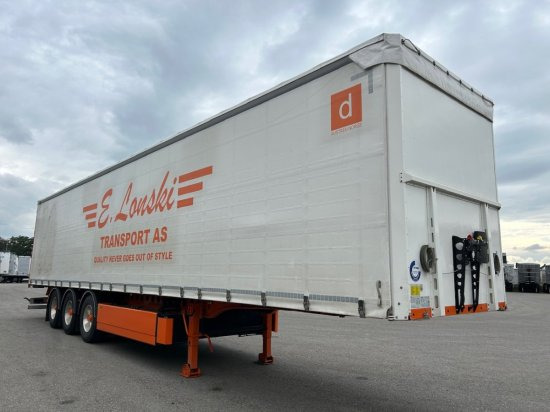 Berger SAPL 24 LTN Light, 5730 kg, 1A lift, 3A gelenkt - Curtainsider semi-trailer: picture 2 Berger SAPL 24 LTN Light, 5730 kg, 1A lift, 3A gelenkt - Curtainsider semi-trailer: picture 2