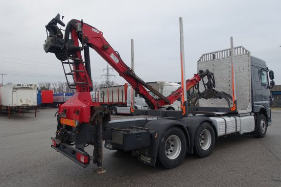 DAF FAT XF 510 mit Penz Ladekran 15Z8.70 inkl. Holzgreifer 6x4 - Log truck: picture 4 DAF FAT XF 510 mit Penz Ladekran 15Z8.70 inkl. Holzgreifer 6x4 - Log truck: picture 4