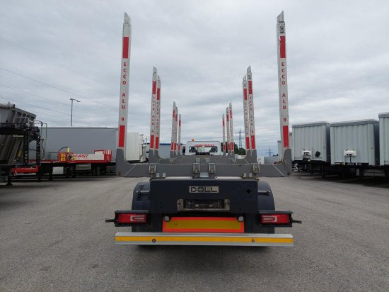 DOLL Holzauflieger H3S-12, Tydraul , Langholz, 2+4 verstellbare Rungenpaare, Langholz, Liftachse, - Log semi-trailer: picture 3 DOLL Holzauflieger H3S-12, Tydraul , Langholz, 2+4 verstellbare Rungenpaare, Langholz, Liftachse, - Log semi-trailer: picture 3