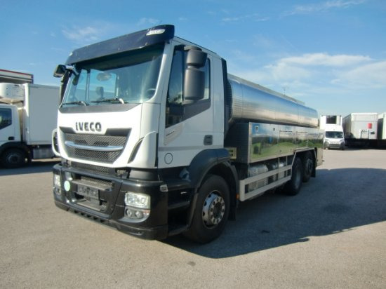 Iveco Stralis AD 260 SYS Milchtankwagen, Tankaufbau, ,Lenkachse + Liftachse, Retarder, 3 Kammern zu 5300l - Tank truck: picture 1 Iveco Stralis AD 260 SYS Milchtankwagen, Tankaufbau, ,Lenkachse + Liftachse, Retarder, 3 Kammern zu 5300l - Tank truck: picture 1