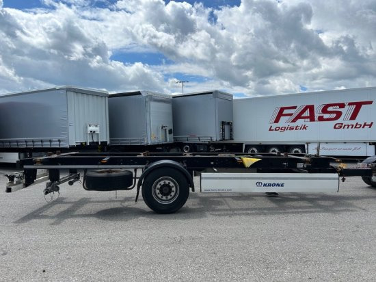 Krone 1-Achs Lafette BPW-Achse, Heckabstützung - Container transporter/ Swap body trailer: picture 5 Krone 1-Achs Lafette BPW-Achse, Heckabstützung - Container transporter/ Swap body trailer: picture 5