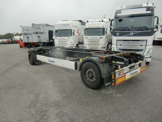Container transporter/ Swap body trailer Krone Maxi Lafette BPW Achsen 3 Stück: picture 6 Container transporter/ Swap body trailer Krone Maxi Lafette BPW Achsen 3 Stück: picture 6