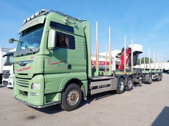 MAN TGX 26.500 6x4x4 Holztransporter, Motor Neu - Log truck, Crane truck: picture 1 MAN TGX 26.500 6x4x4 Holztransporter, Motor Neu - Log truck, Crane truck: picture 1