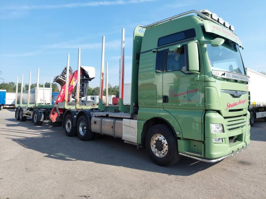 MAN TGX 26.500 6x4x4 Holztransporter, Motor Neu - Log truck, Crane truck: picture 2 MAN TGX 26.500 6x4x4 Holztransporter, Motor Neu - Log truck, Crane truck: picture 2