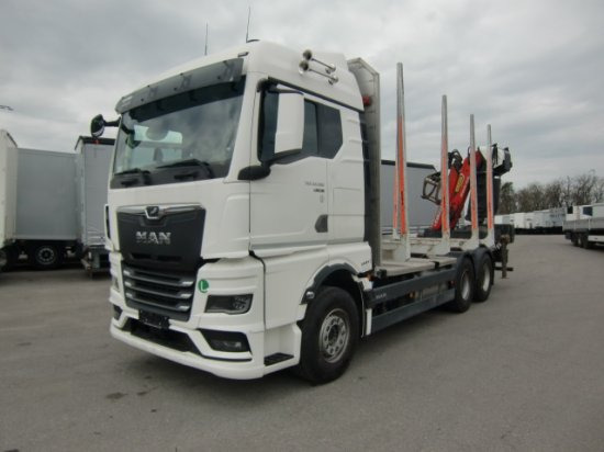 MAN TGX 33.580 BL 6x4, Intarder, Holztransporter, - Log truck, Crane truck: picture 1 MAN TGX 33.580 BL 6x4, Intarder, Holztransporter, - Log truck, Crane truck: picture 1