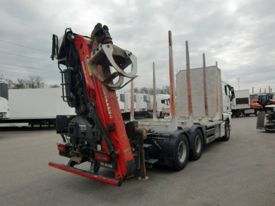 MAN TGX 33.580 BL 6x4, Intarder, Holztransporter, - Log truck, Crane truck: picture 4 MAN TGX 33.580 BL 6x4, Intarder, Holztransporter, - Log truck, Crane truck: picture 4