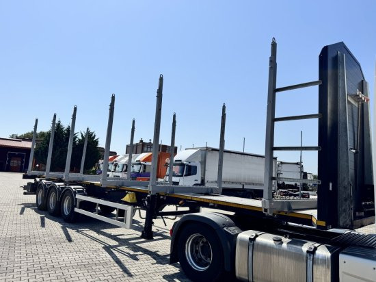 MEGA TIMBER LONG Holzauflieger 6 Rungenpaare - Log semi-trailer: picture 1 MEGA TIMBER LONG Holzauflieger 6 Rungenpaare - Log semi-trailer: picture 1