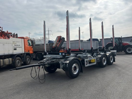 MF-CT, Holzanhänger, 3-Achsen, 4 Rungenpaare, - Log trailer: picture 1 MF-CT, Holzanhänger, 3-Achsen, 4 Rungenpaare, - Log trailer: picture 1