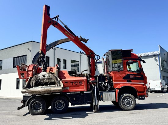 Wood chipper, Truck Mercedes-Benz ACTROS 6x4 DONAR 5810K ? Hack-LKW / Mobilhacker | TCS Umwelttechnik: picture 8
