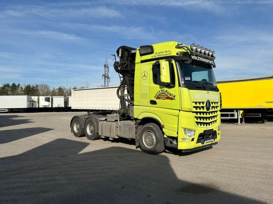 Mercedes-Benz Actros 3363 6x4, Palfinger Epsilon Kran - Log truck, Crane truck: picture 3 Mercedes-Benz Actros 3363 6x4, Palfinger Epsilon Kran - Log truck, Crane truck: picture 3