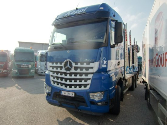 Mercedes-Benz Arocs 3353 6x4 Holztransp., Palfinger Kran Epsilon - Log truck, Crane truck: picture 3 Mercedes-Benz Arocs 3353 6x4 Holztransp., Palfinger Kran Epsilon - Log truck, Crane truck: picture 3