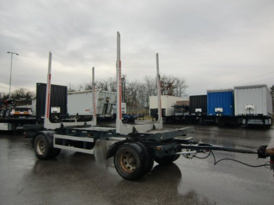 Ressenig Holzanhänger 2-achsig BPW-Achsen, 6m - Log trailer: picture 3 Ressenig Holzanhänger 2-achsig BPW-Achsen, 6m - Log trailer: picture 3