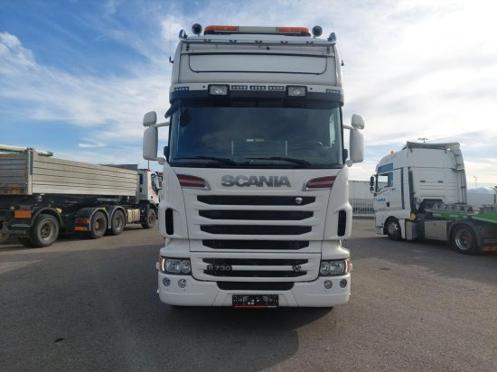 Scania R730 6x4 Pritsche, Voll-Luft Palfinger PK27002 Kran Retarder, Alu-Felgen, - Dropside/ Flatbed truck, Crane truck: picture 3 Scania R730 6x4 Pritsche, Voll-Luft Palfinger PK27002 Kran Retarder, Alu-Felgen, - Dropside/ Flatbed truck, Crane truck: picture 3