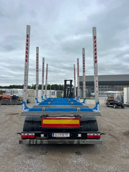 Schwarzmüller N-Serie 3-achs Holzanhänger 4 Rungenpaare - Log trailer: picture 3 Schwarzmüller N-Serie 3-achs Holzanhänger 4 Rungenpaare - Log trailer: picture 3