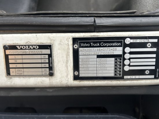 Curtainsider truck Volvo FE 280 Pritsche/Plane, Automatik, E6: picture 15 Curtainsider truck Volvo FE 280 Pritsche/Plane, Automatik, E6: picture 15