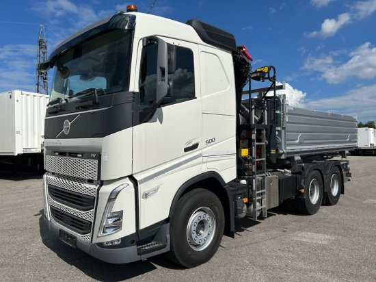 Volvo FH 500 3-Seiten Kipper mit Palfinger PK22002EH, Retarder - Tipper: picture 2 Volvo FH 500 3-Seiten Kipper mit Palfinger PK22002EH, Retarder - Tipper: picture 2