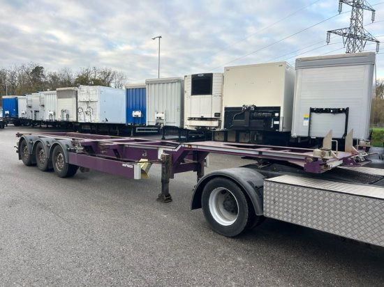 Web Trailer LPRS24 Heckschieber 1x20 ft 2x20 ft 1x40 ft mehrere Einheiten verfügbar - Container transporter/ Swap body semi-trailer: picture 1 Web Trailer LPRS24 Heckschieber 1x20 ft 2x20 ft 1x40 ft mehrere Einheiten verfügbar - Container transporter/ Swap body semi-trailer: picture 1