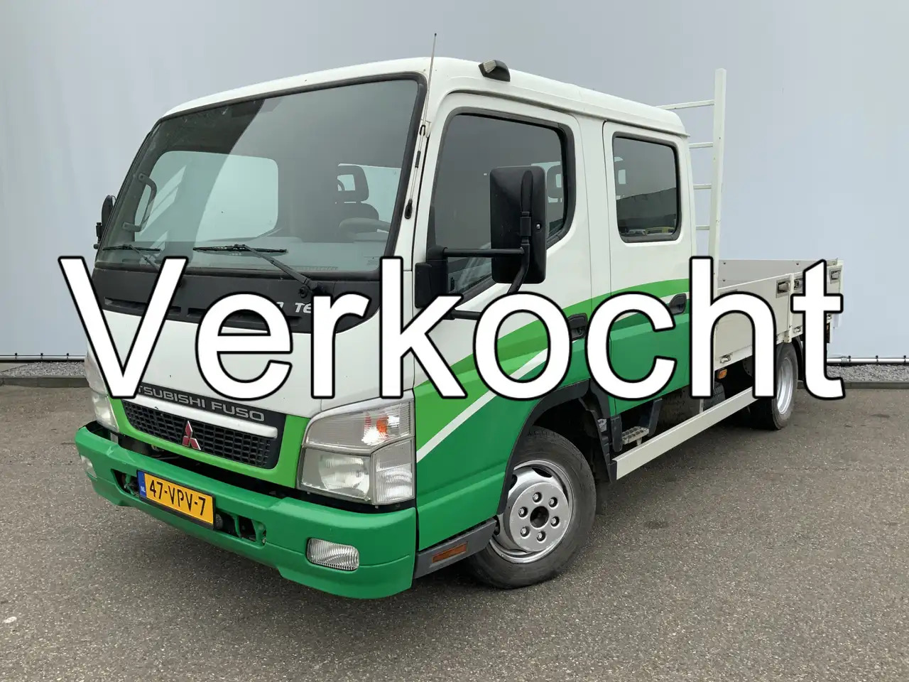 Mitsubishi Canter 3C13 3.0 DI 335 Dub Cab 6 pers Pick Up Airco Trekh - Dropside/ Flatbed truck: picture 1 Mitsubishi Canter 3C13 3.0 DI 335 Dub Cab 6 pers Pick Up Airco Trekh - Dropside/ Flatbed truck: picture 1