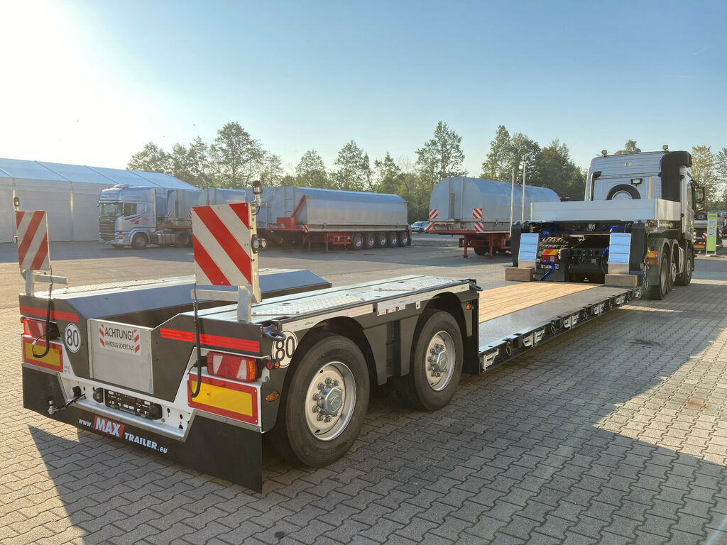 New Low loader semi-trailer Faymonville MAX Trailer 2-Achs-Tiefbett mit Pendelachsen: picture 8 New Low loader semi-trailer Faymonville MAX Trailer 2-Achs-Tiefbett mit Pendelachsen: picture 8