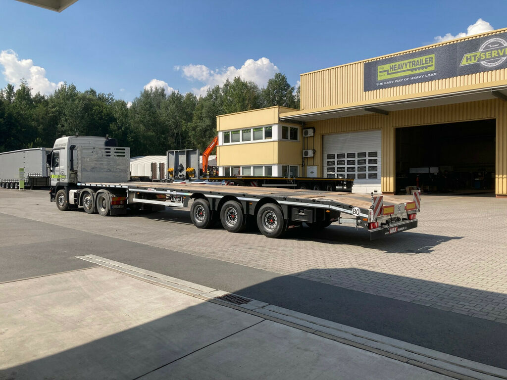 Faymonville MAX Trailer 3-Achs-Mega-Tele-Plateau-Auflieger - Low loader semi-trailer: picture 1 Faymonville MAX Trailer 3-Achs-Mega-Tele-Plateau-Auflieger - Low loader semi-trailer: picture 1