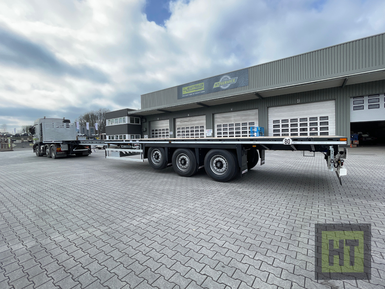 Faymonville MAX Trailer 3-Achs-Tele-Plateau-nachlaufgelenkt - Dropside/ Flatbed semi-trailer: picture 5 Faymonville MAX Trailer 3-Achs-Tele-Plateau-nachlaufgelenkt - Dropside/ Flatbed semi-trailer: picture 5