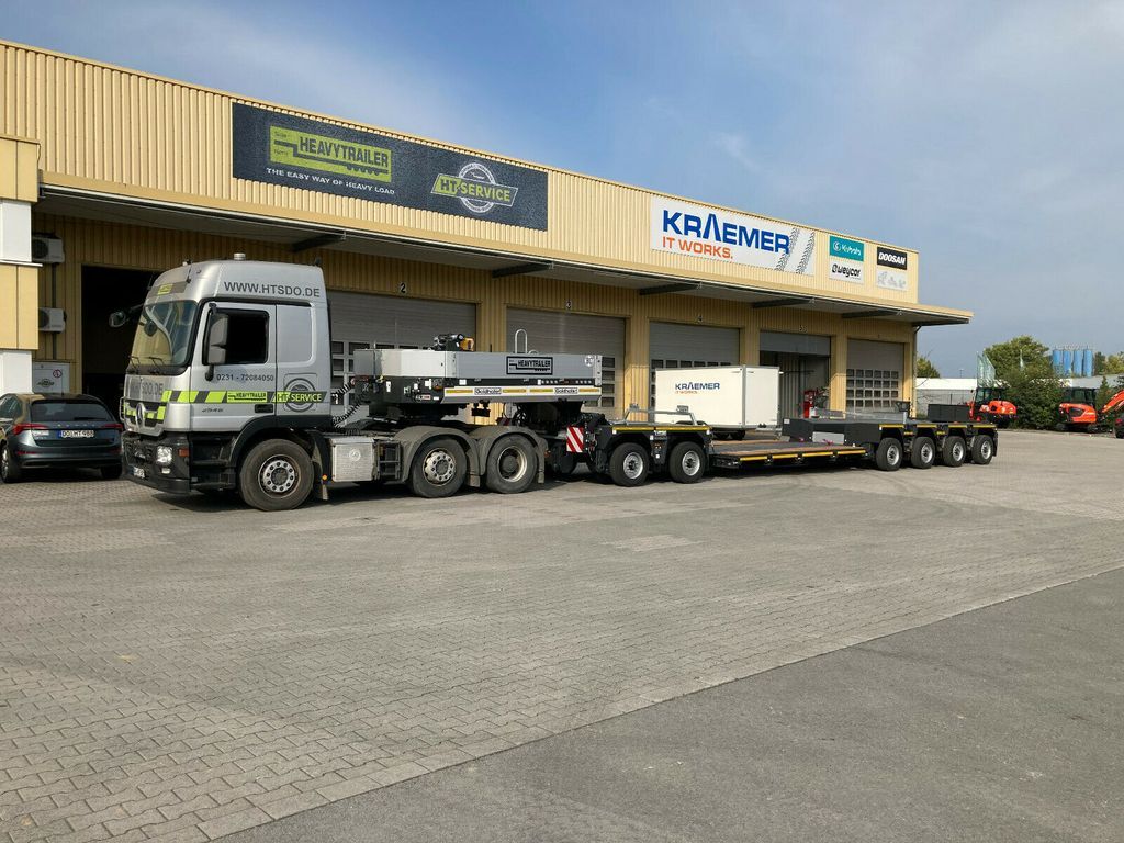 Goldhofer 2+4-Achs-Tiefbett-Kombination VP 6 - Low loader semi-trailer: picture 2 Goldhofer 2+4-Achs-Tiefbett-Kombination VP 6 - Low loader semi-trailer: picture 2