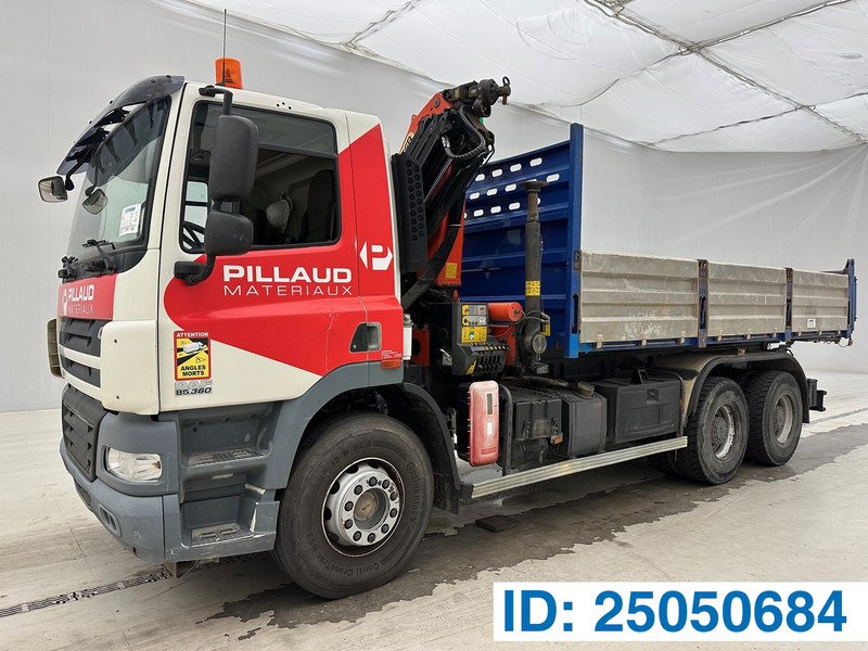 DAF CF85.360 - 6x4 - Tipper, Crane truck: picture 1 DAF CF85.360 - 6x4 - Tipper, Crane truck: picture 1