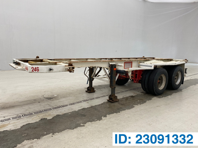 Flandria Skelet 20 ft - Container transporter/ Swap body semi-trailer: picture 1 Flandria Skelet 20 ft - Container transporter/ Swap body semi-trailer: picture 1