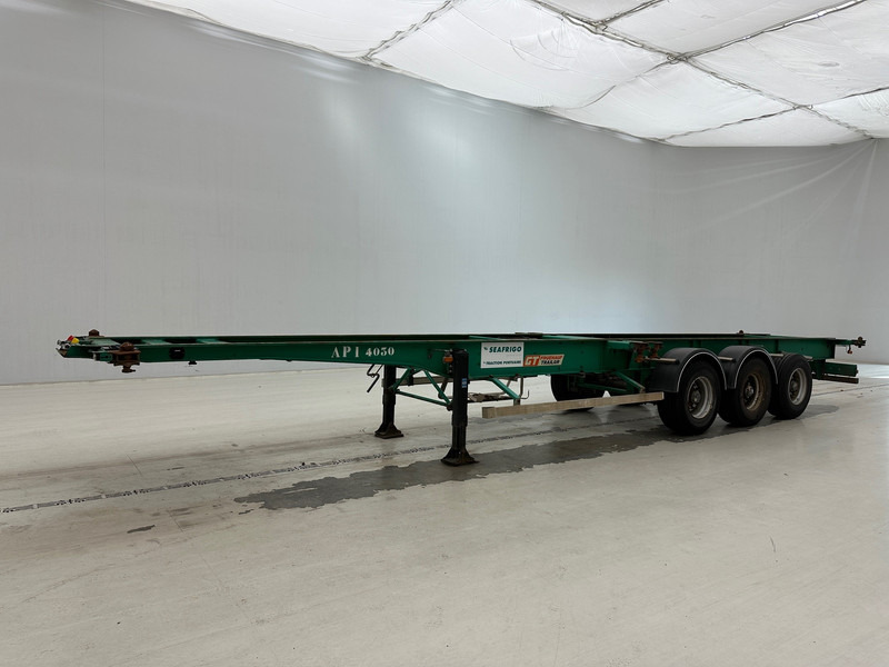 Container transporter/ Swap body semi-trailer Fruehauf 4 x Skelet 2 x 20-40 ft: picture 7