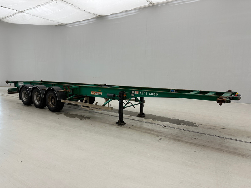 Container transporter/ Swap body semi-trailer Fruehauf 4 x Skelet 2 x 20-40 ft: picture 9