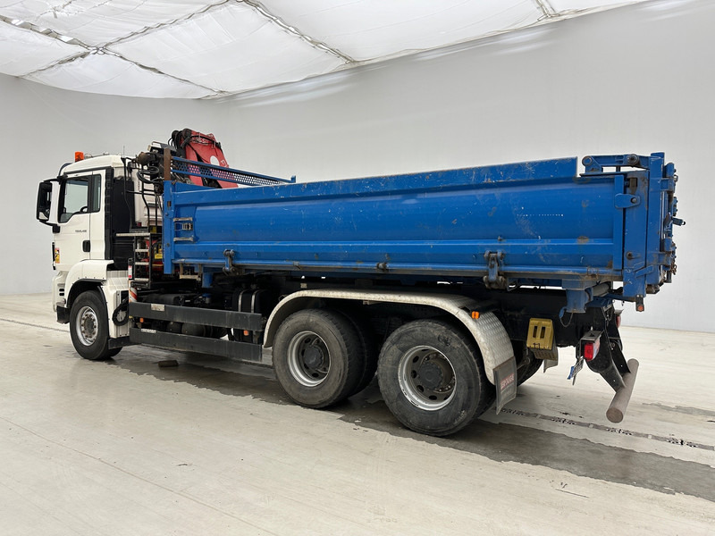 Tipper, Crane truck MAN TGS 26.400 - 6x4*: picture 7