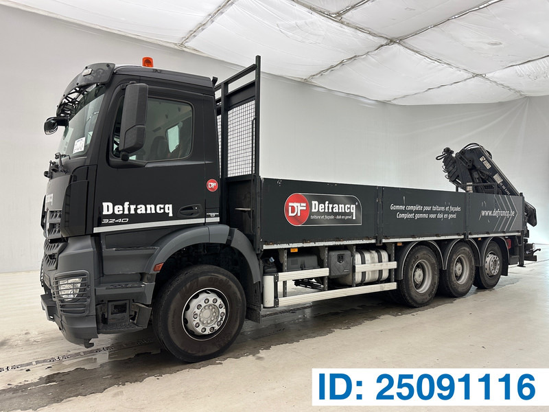 Mercedes-Benz Arocs 3240 - 8x4 - Dropside/ Flatbed truck, Crane truck: picture 1 Mercedes-Benz Arocs 3240 - 8x4 - Dropside/ Flatbed truck, Crane truck: picture 1