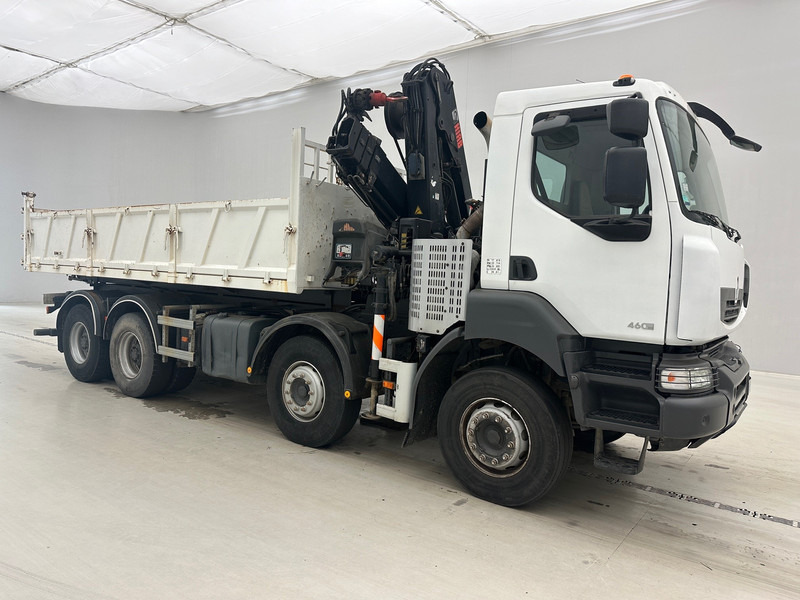 Renault Kerax 460 DXi - 8x4 - Tipper, Crane truck: picture 3 Renault Kerax 460 DXi - 8x4 - Tipper, Crane truck: picture 3