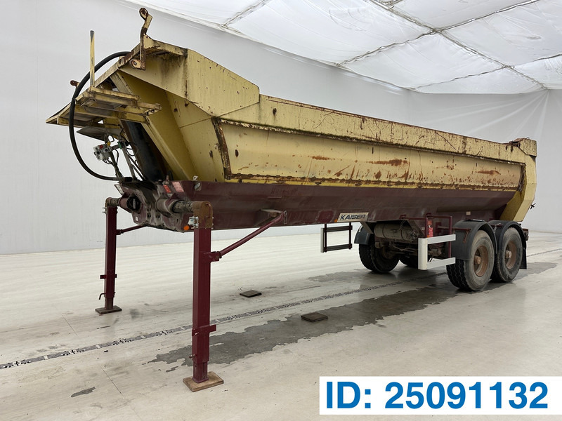 Robuste Kaiser 28 cub in steel - Tipper semi-trailer: picture 1 Robuste Kaiser 28 cub in steel - Tipper semi-trailer: picture 1