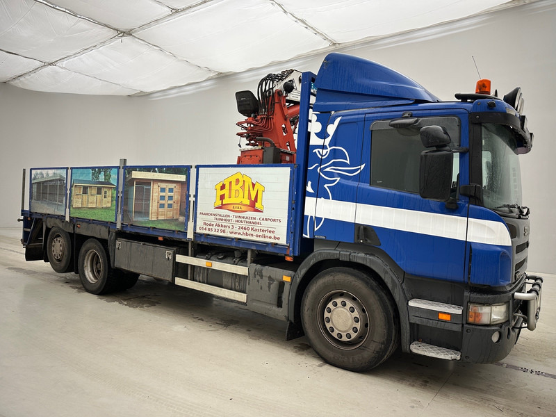 Scania P310 - 6x2 - Dropside/ Flatbed truck, Crane truck: picture 3 Scania P310 - 6x2 - Dropside/ Flatbed truck, Crane truck: picture 3