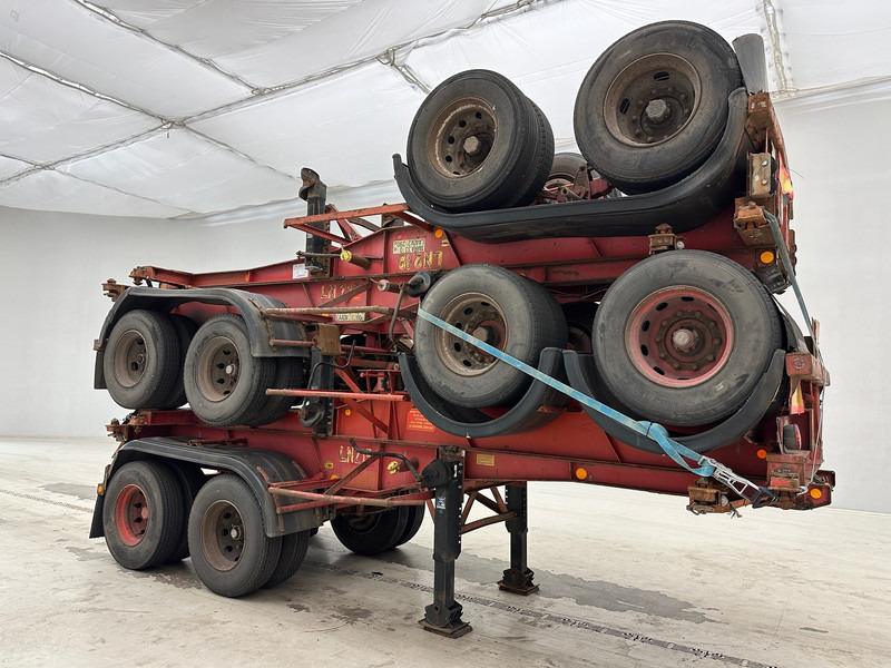 Van Hool Stack 4 x skelet 20 ft - Container transporter/ Swap body semi-trailer: picture 3 Van Hool Stack 4 x skelet 20 ft - Container transporter/ Swap body semi-trailer: picture 3