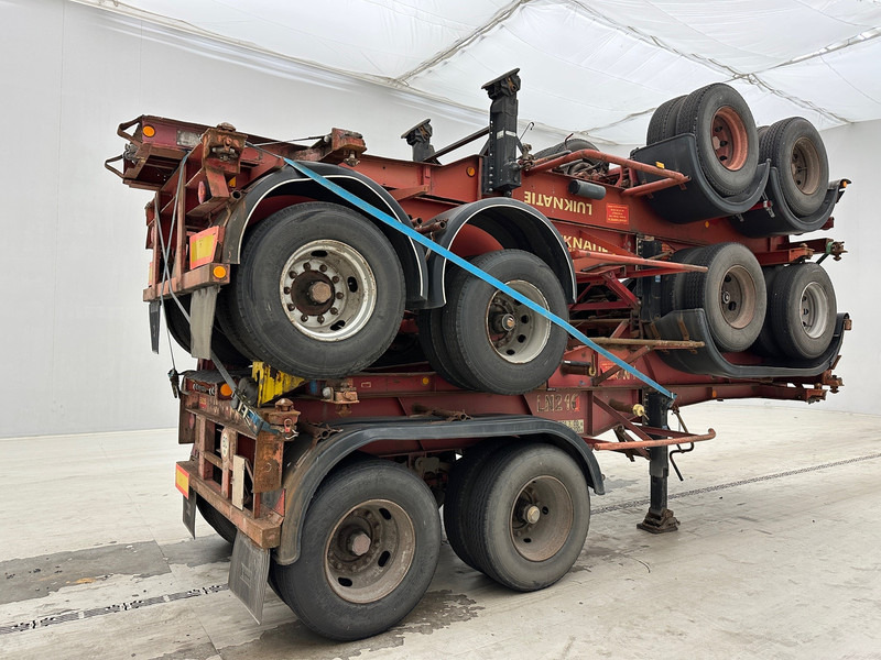 Van Hool Stack 4 x skelet 20 ft - Container transporter/ Swap body semi-trailer: picture 4 Van Hool Stack 4 x skelet 20 ft - Container transporter/ Swap body semi-trailer: picture 4