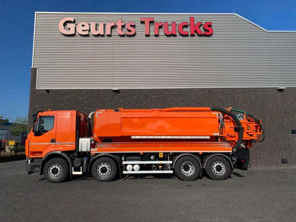 Renault Lander 430 8X2 STOKOTA VACUUM/HOGEDRUK /COMBI/KO - Vacuum truck: picture 1 Renault Lander 430 8X2 STOKOTA VACUUM/HOGEDRUK /COMBI/KO - Vacuum truck: picture 1
