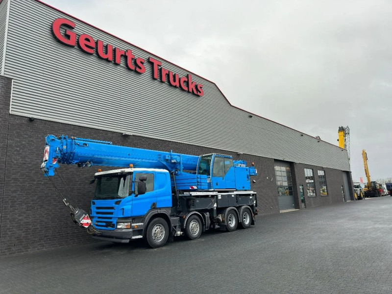 Scania P420 8X4 + LIEBHERR LTF 1045-4.1 KRAAN/KRAN/CRANE/GRUA - Crane truck: picture 2 Scania P420 8X4 + LIEBHERR LTF 1045-4.1 KRAAN/KRAN/CRANE/GRUA - Crane truck: picture 2