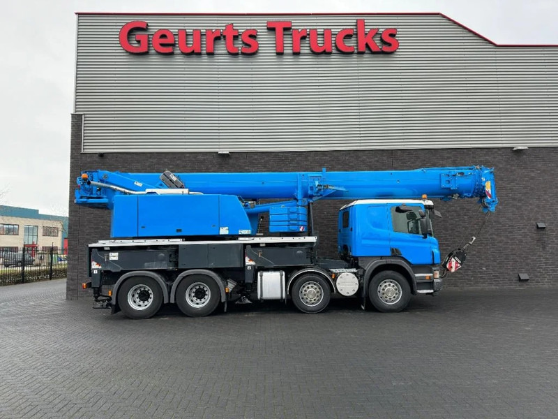 Scania P420 8X4 + LIEBHERR LTF 1045-4.1 KRAAN/KRAN/CRANE/GRUA - Crane truck: picture 4 Scania P420 8X4 + LIEBHERR LTF 1045-4.1 KRAAN/KRAN/CRANE/GRUA - Crane truck: picture 4
