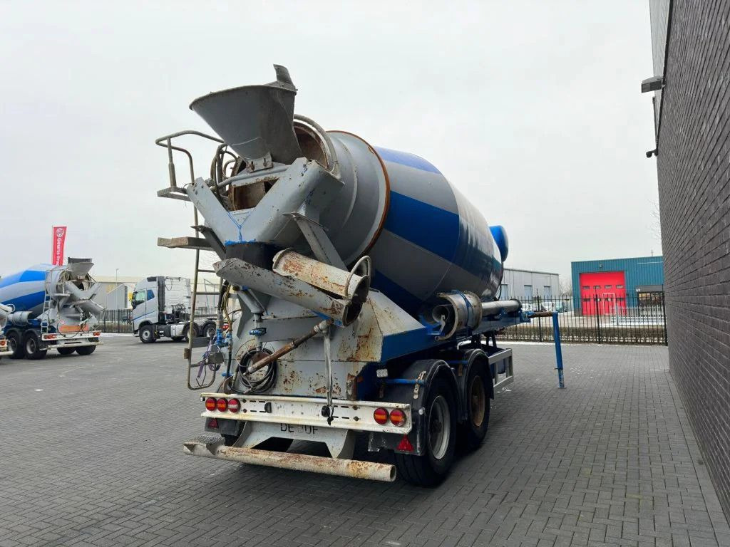 DE BUF 2-ASSIGE 10M3 CONCRETE MIXER/MISCHER/MIXE - Semi-trailer: picture 5 DE BUF 2-ASSIGE 10M3 CONCRETE MIXER/MISCHER/MIXE - Semi-trailer: picture 5