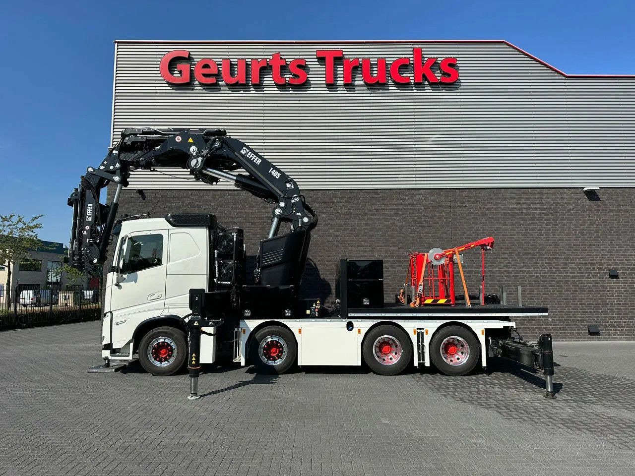 Crane truck Volvo FH 540 8X4F R TREKKER / BAKWAGEN MET EFFER 1405/: picture 7