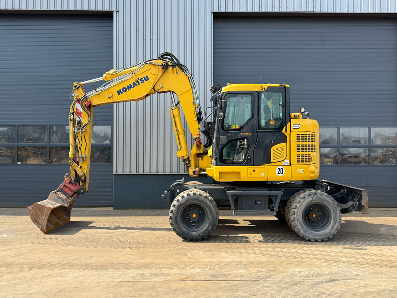 Komatsu PW118MR-11 - Wheel excavator: picture 1 Komatsu PW118MR-11 - Wheel excavator: picture 1