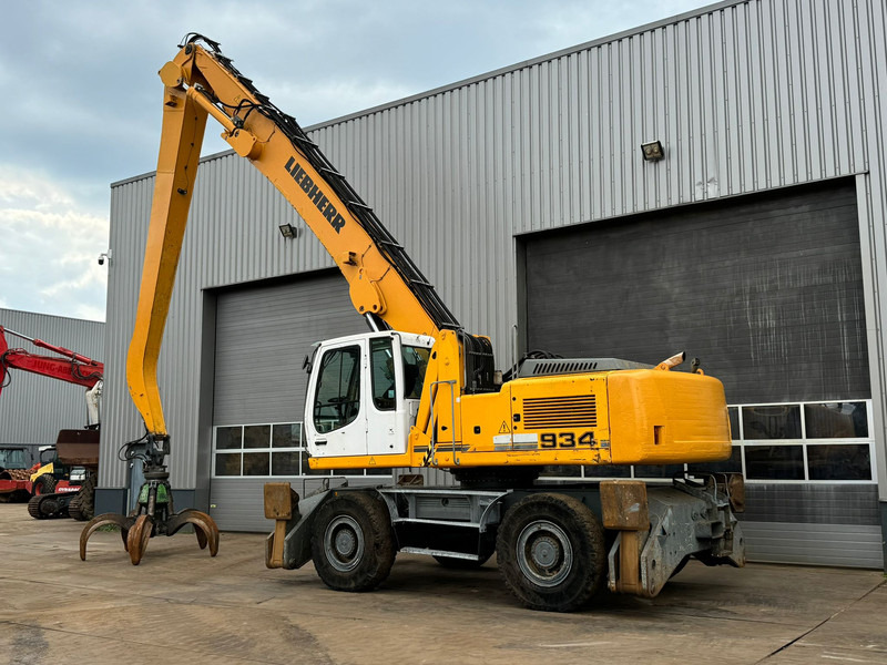 Liebherr A934C-HD / Sennebogen grapler / CE certified - Wheel excavator: picture 5 Liebherr A934C-HD / Sennebogen grapler / CE certified - Wheel excavator: picture 5