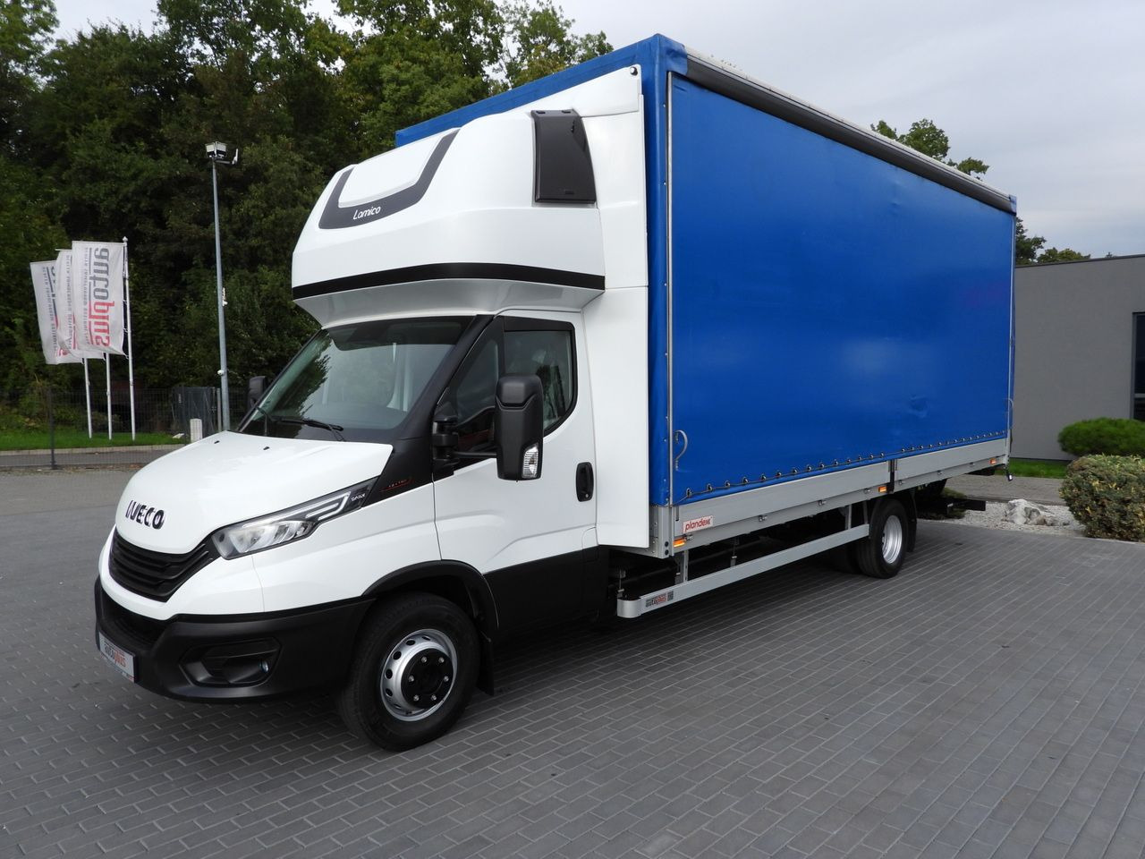 Curtainsider truck IVECO DAILY 72C18 TARPAULIN LIFT 14 PALLETS WEBASTO CRUISE CONTROL LED LIGHTS TWIN WHEELS AIR CONDITIONING  180HP: picture 6