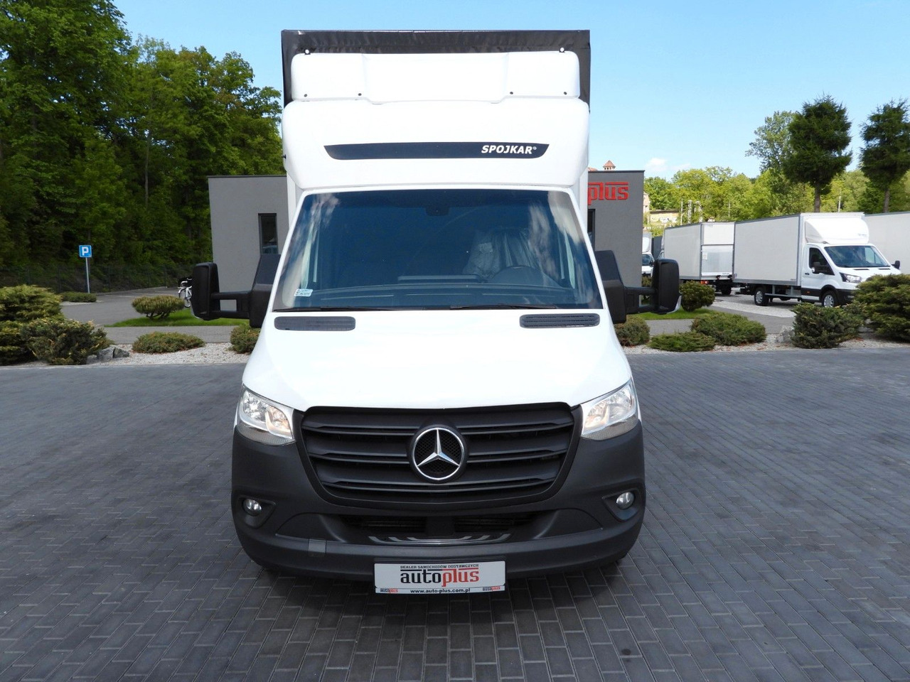 Mercedes-Benz SPRINTER 316 PRITSCHE PLANE AUFZUG 10 PALETTEN - Curtain side van, Combi van: picture 5 Mercedes-Benz SPRINTER 316 PRITSCHE PLANE AUFZUG 10 PALETTEN - Curtain side van, Combi van: picture 5