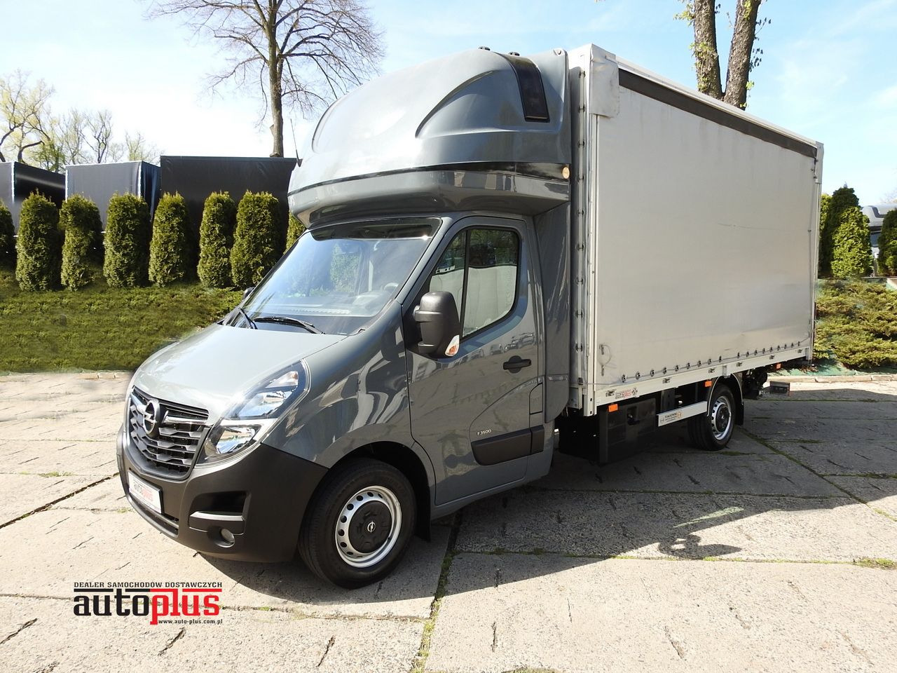 OPEL MOVANO TARPAULIN LIFT 9 PALLETS WEBASTO CRUISE CONTROL NAVIGATION LED LIGHTS PNEUMATICS AIR CONDITIONING 165HP - Curtain side van: picture 1 OPEL MOVANO TARPAULIN LIFT 9 PALLETS WEBASTO CRUISE CONTROL NAVIGATION LED LIGHTS PNEUMATICS AIR CONDITIONING 165HP - Curtain side van: picture 1