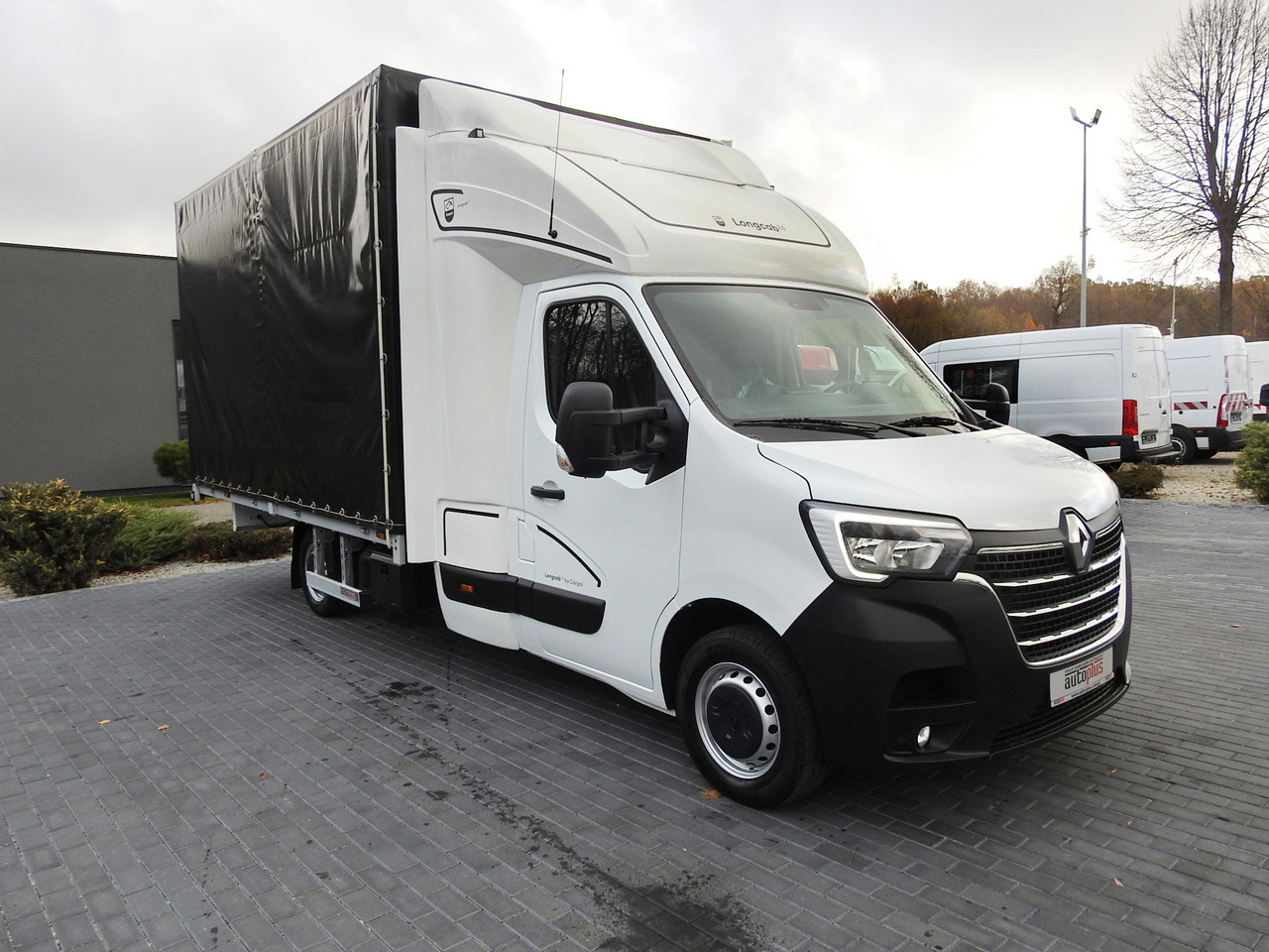 RENAULT MASTER TARPAULIN 10 PALLETS WEBASTO CRUISE CONTROL AIR CONDITIONING LED LIGHTS PNEUMATICS 165HP - Curtain side van: picture 4 RENAULT MASTER TARPAULIN 10 PALLETS WEBASTO CRUISE CONTROL AIR CONDITIONING LED LIGHTS PNEUMATICS 165HP - Curtain side van: picture 4